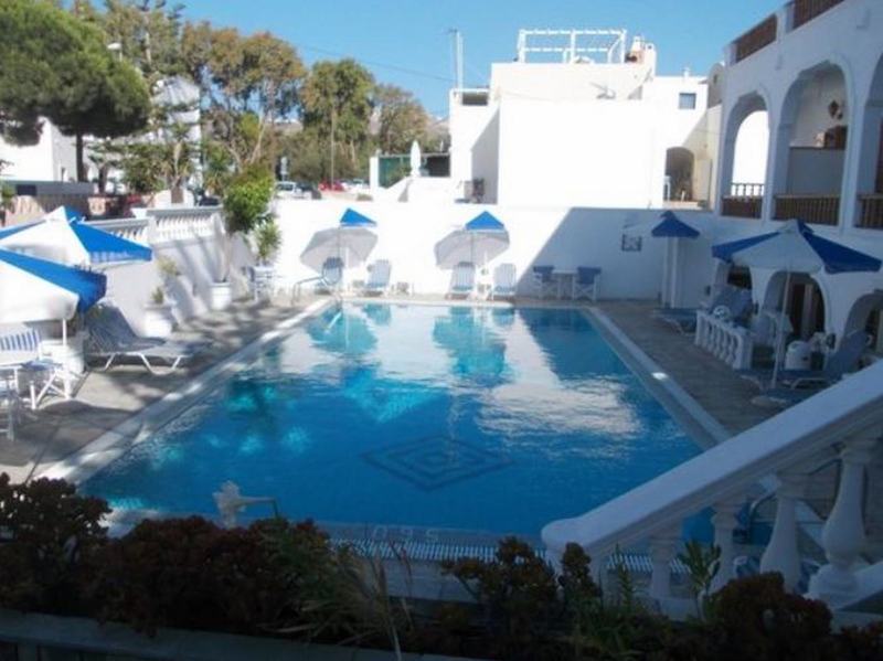 Armonia Hotel Kamari  Bagian luar foto