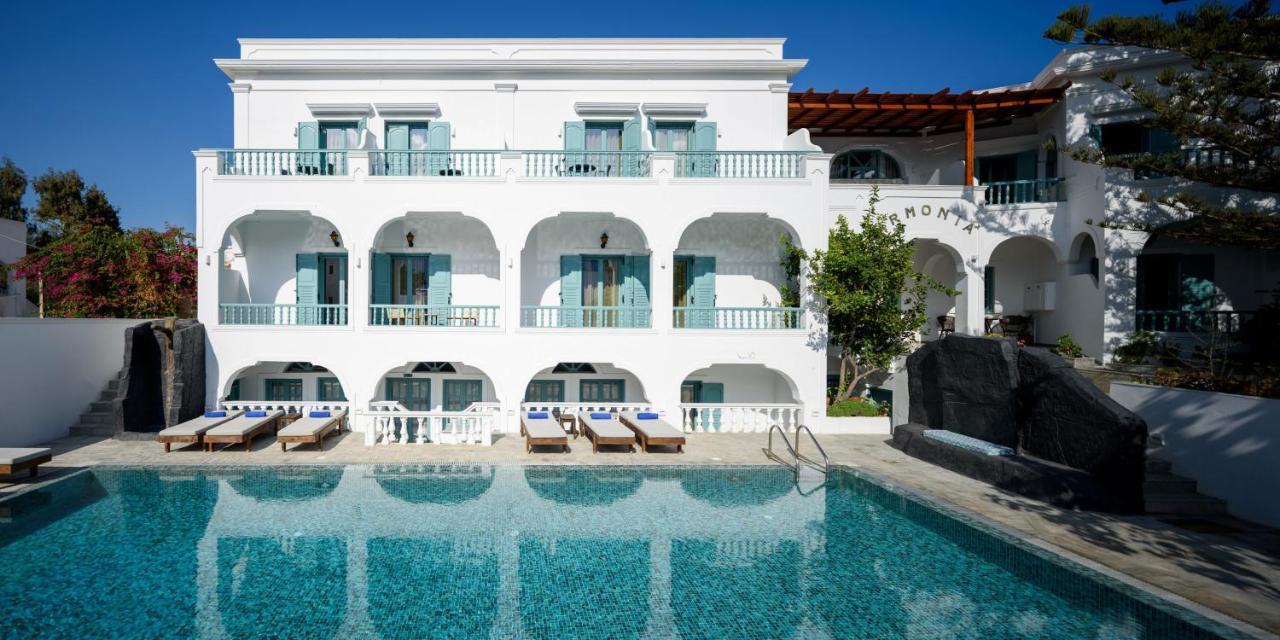 Armonia Hotel Kamari  Bagian luar foto